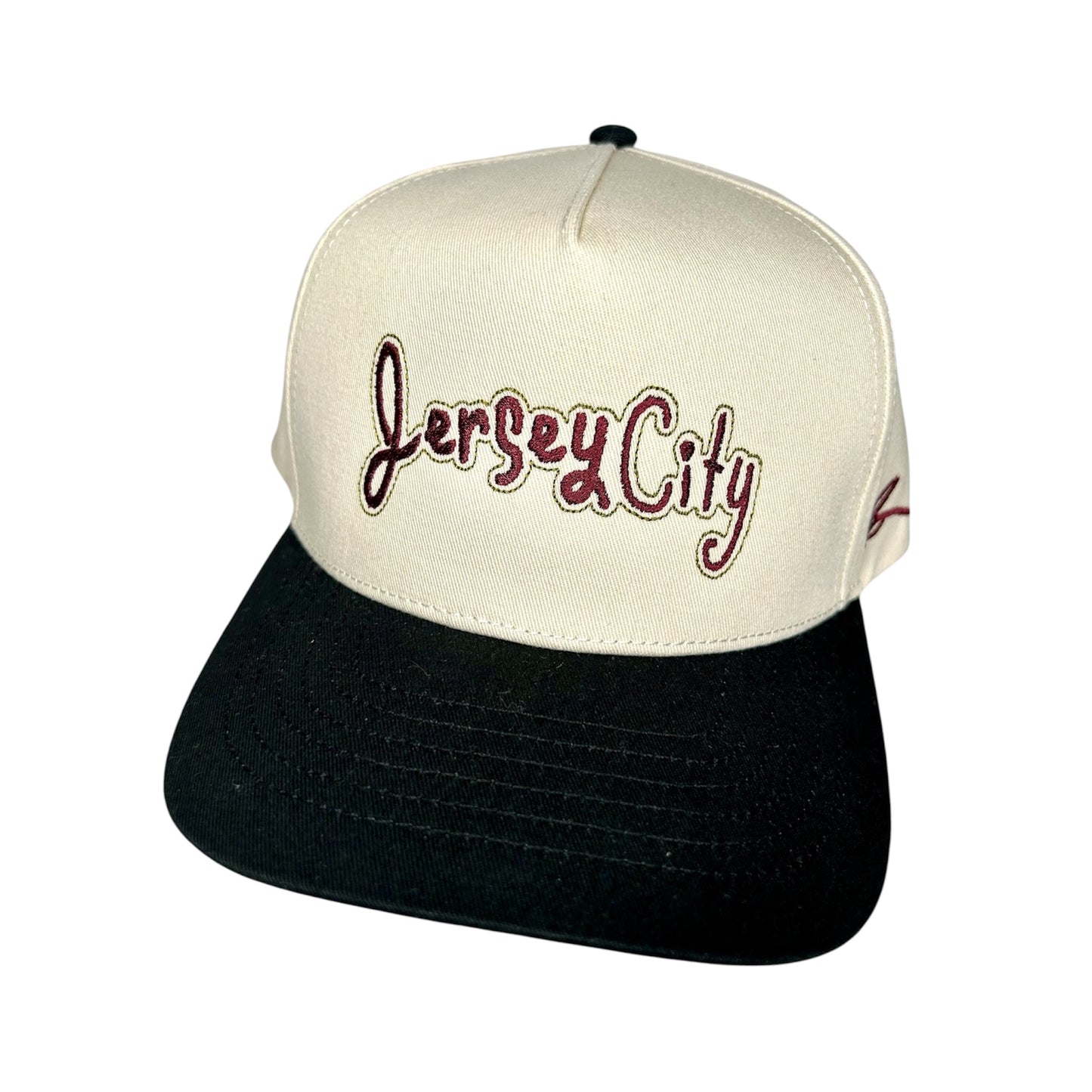 JERSEY CITY “TWO-TONE” SNAPBACK (BLACK/NATURAL)