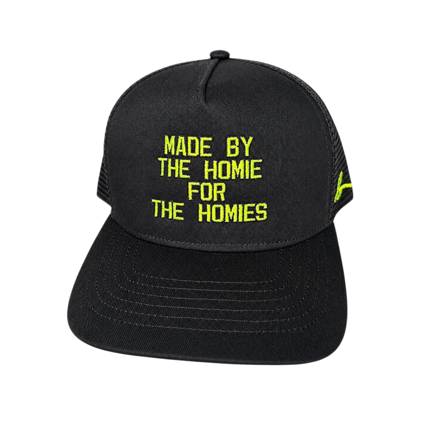 “MADE” SNAPBACK (SAFTY GREEN/BLACK)