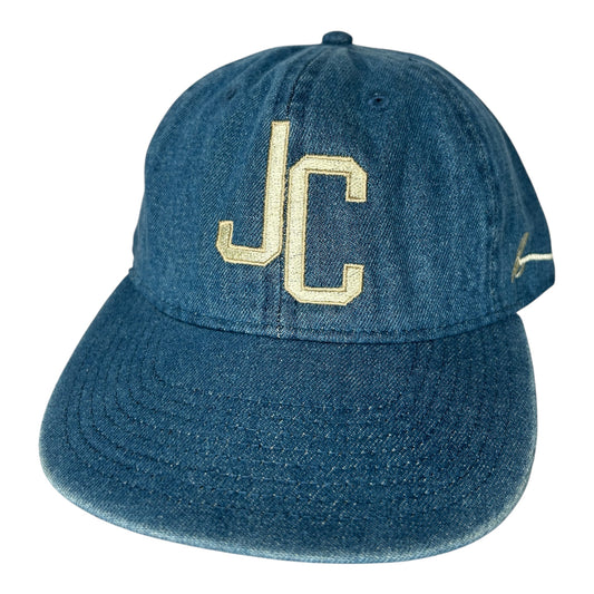 JERSEY CITY “JC” LOGO DENIM STRAP BACK