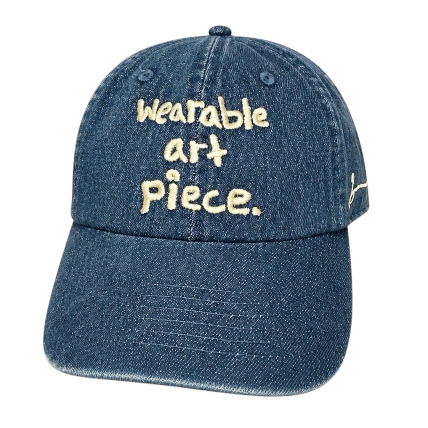 “WEARABLE ART PIECE.” STRAPBACK