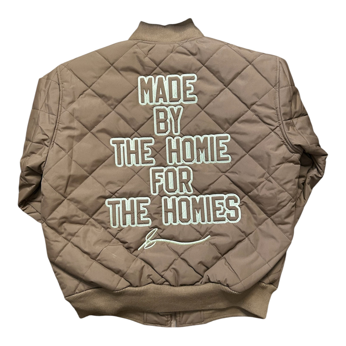 CRÈME DE LA SIEBS “MADE” PREMIUM QUILTED BOBMER JACKET